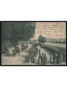 CARTOLINA Firenze, Viale della Regina