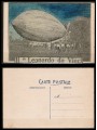 POSTCARD Dirigible The Leonardo Da Vinci - untraveled -