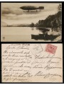 CARTOLINA Dirigibile Il Leonardo Da Vinci  - viaggiata - (1910)