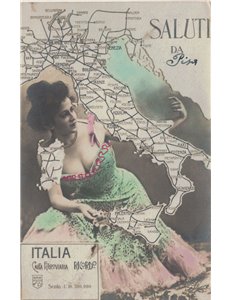 CARTOLINA Pubblicitaria Tonico Iodoferratose - viaggiata - (1914)