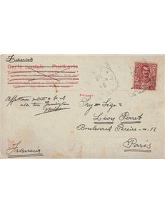 CARTOLINA Pubblicitaria Tonico Iodoferratose - viaggiata - (1914)