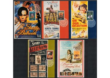 AUSTRALIA 1995 Centenary of cinema 5 Maxi Cards