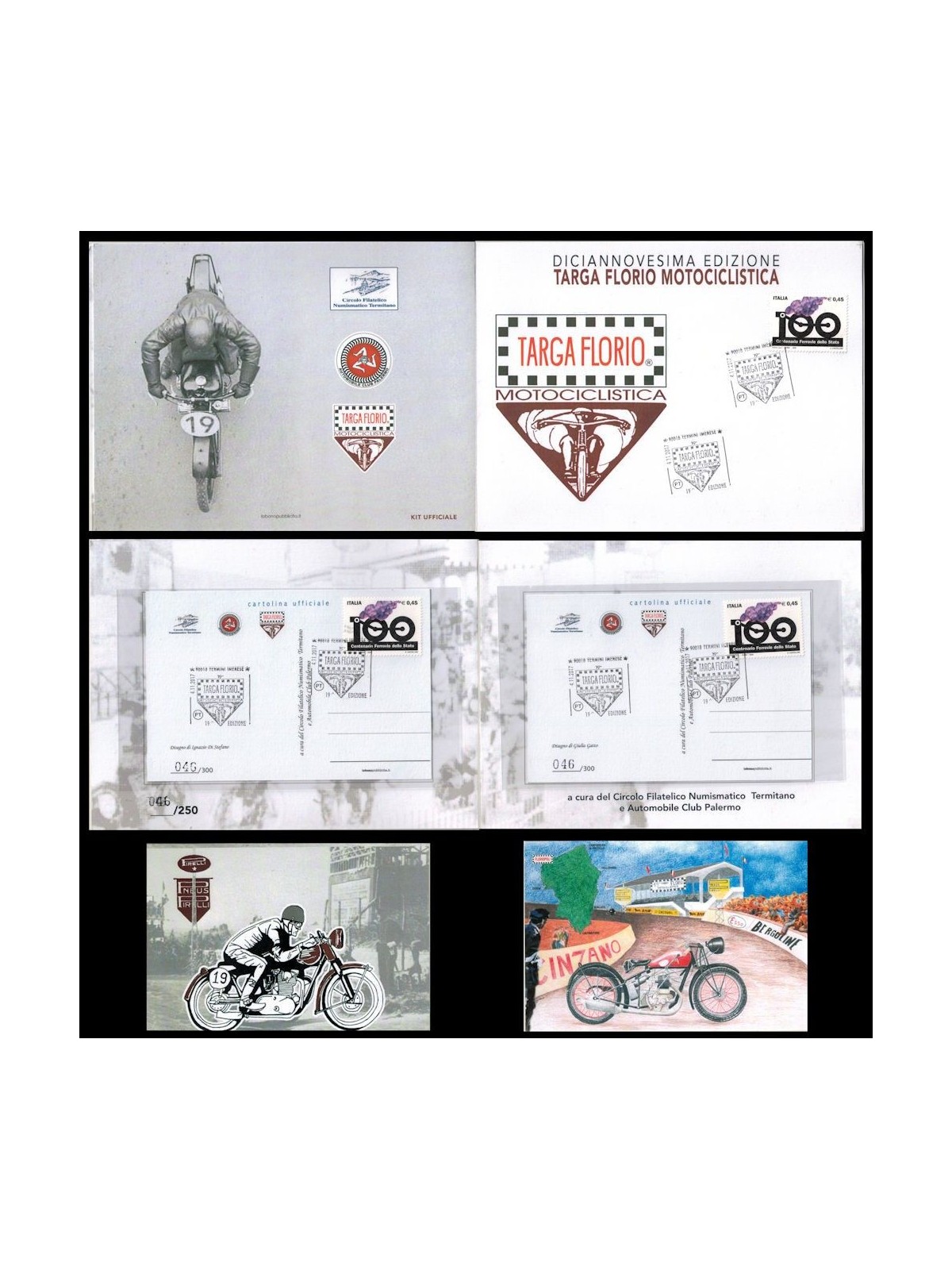 ITALIA 2017 Kit Ufficiale 19ª Targa Florio Motociclistica 3
