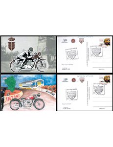 ITALY 2017 Official Postcards 19th Targa Florio Motorcycle Race 2