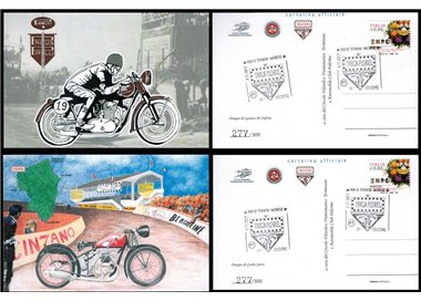 ITALY 2017 Official Postcards 19th Targa Florio Motorcycle Race 2