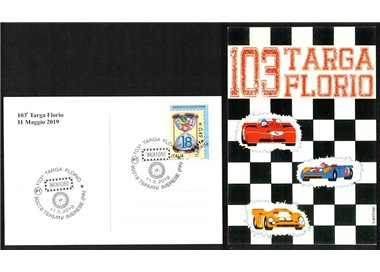 ITALIA 2019 Cartolina 103ª Targa Florio