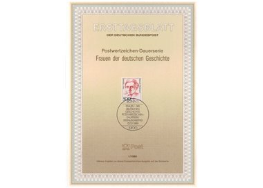 GERMANY FRG 1989 ETB Famous women Mi 1397