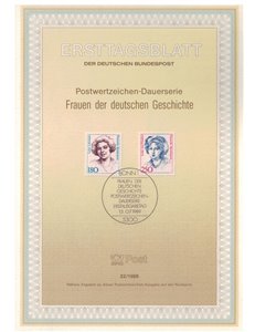 GERMANIA BRD 1989 ETB Donne celebri Mi 1427/28