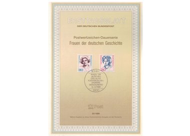 GERMANY FRG 1989 ETB Famous Women Mi 1427/28