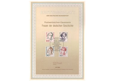 GERMANY FRG 1988 ETB Famous Women Mi 1390/93