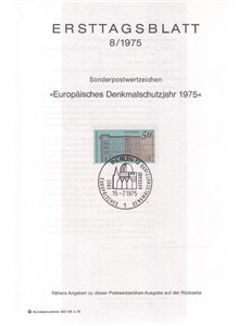 BERLIN 1975 ETB Year of Architectural Heritage Mi 508