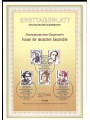BERLIN 1988 ETB Famous Women Mi 824/28
