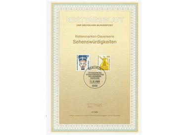 BERLIN 1989 ETB Famous Monuments Mi 831/32