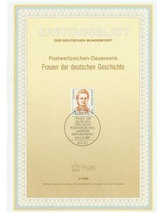 BERLIN 1989 ETB Famous Women Mi 833