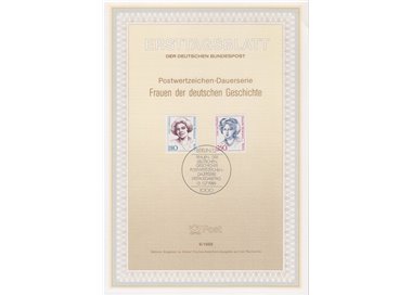 BERLINO 1989 ETB Donne celebri Mi 844/45