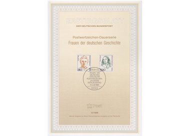 BERLIN 1989 ETB Famous Women Mi 848/49