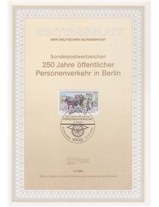BERLINO 1990 ETB Trasporto pubblico Mi 861