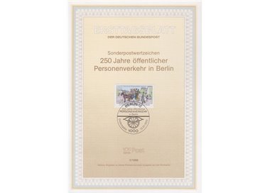 BERLINO 1990 ETB Trasporto pubblico Mi 861