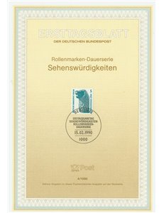 BERLINO 1990 ETB Monumenti celebri Mi 863