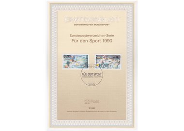 BERLINO 1990 ETB Pro associazione per l'aiuto allo sport Mi 864/65