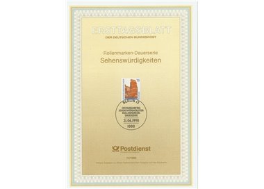 BERLINO 1990 ETB Monumenti celebri Mi 874