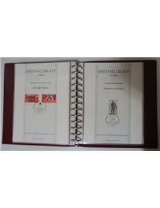 BERLINO 1975-79 Annate complete ETB montati su album Lindner