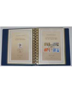 BERLINO 1986-90 Annate complete ETB montati su album Lindner