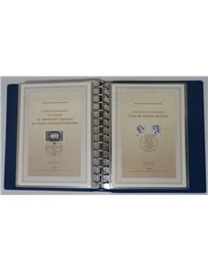 BERLINO 1986-90 Annate complete ETB montati su album Lindner