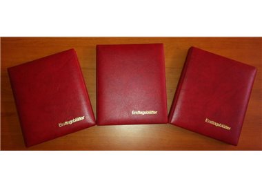 GERMANY BRD 1975-80 Complete years ETB mounted in Koloman Handler album