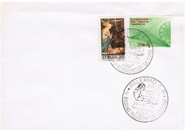 ITALY 1971 FDC 4th Sicilian amateur radio gathering