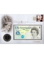 UNITED KINGDOM 2003 The Coronation Anniversary - Banknote coin fdc