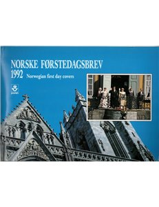 NORWAY 1992 Complete year set FDC 11 envelopes