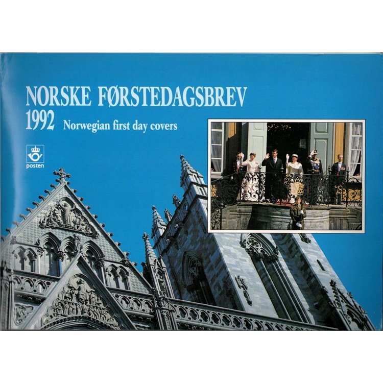 NORWAY 1992 Complete year set FDC 11 envelopes
