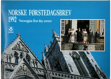 NORVEGIA 1992 Annata completa FDC 11 buste