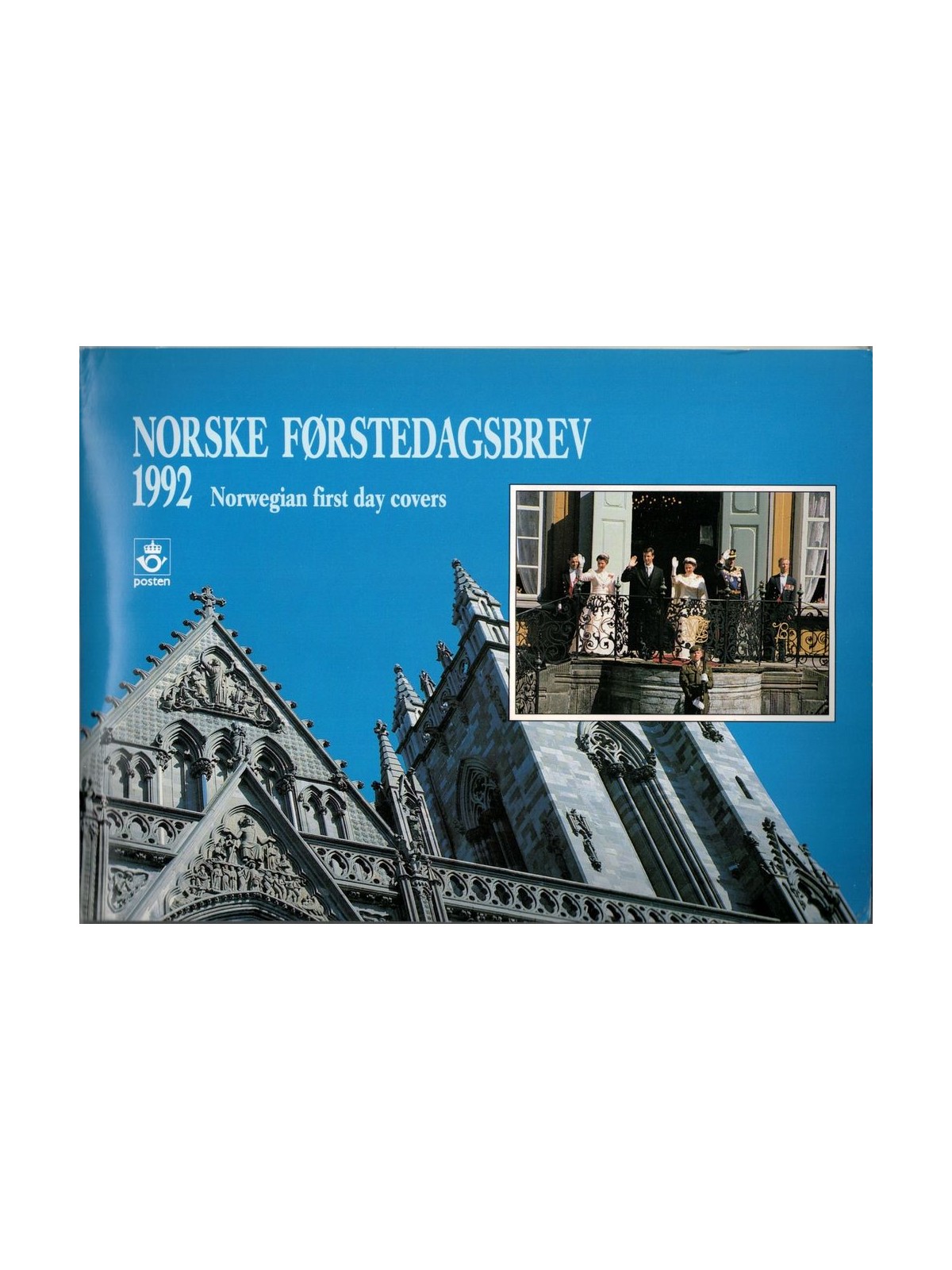 NORVEGIA 1992 Annata completa FDC 11 buste