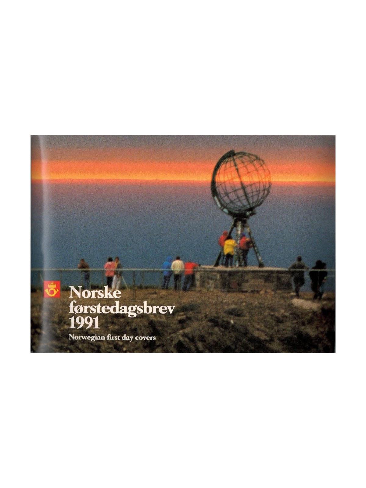 NORVEGIA 1991 Annata completa FDC 10 buste