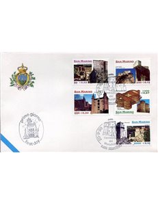 FDC SAN MARINO 1999 Architettura di Montelfeltro 1 Busta nv