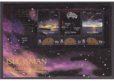 FDC ISLE OF MAN 1999 New millennium