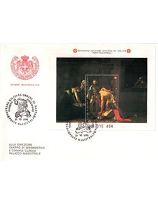 FDC SMOM 1992 San Giovanni Battista BF