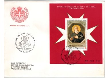 FDC SMOM 1993 Il Beato Gherardo Mecatti da Villamagna BF