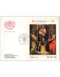 FDC SMOM 1991 Natale BF