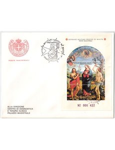 FDC SMOM 1991 San Giovanni Battista BF