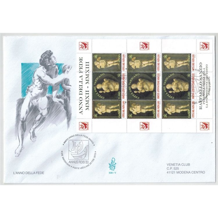 VATICAN 2013 FDC (Venetia) Year of Faith