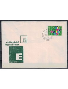 FDC LIECHTENSTEIN 1960 Europa 1 busta