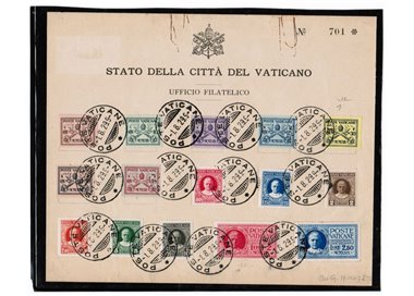 FDC VATICAN 1929 Conciliation PO + EX