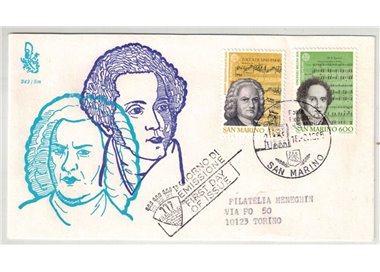 SAN MARINO 1985 FDC (Venetia) Europe
