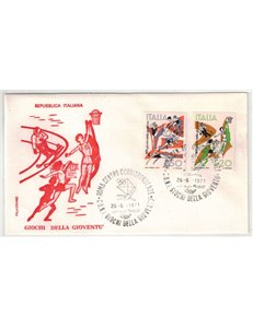 ITALIA 1971 FDC (Filagrano) Giochi della gioventù