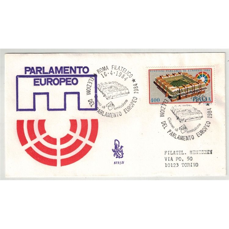 ITALY 1984 FDC (Venice) European Parliament