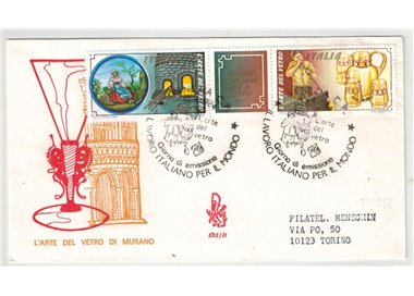 ITALIA 1984 FDC (Venetia) Lavoro italiano