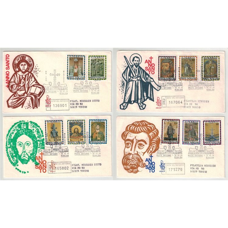 VATICAN 1974 FDC (Venice) Holy Year collection